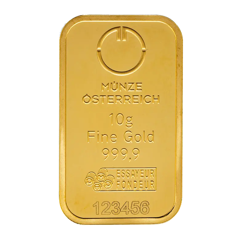 10g Goldbarren