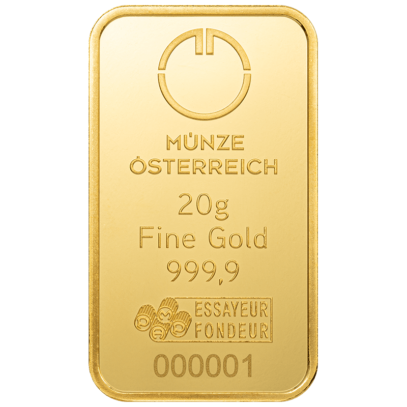 20g Goldbarren
