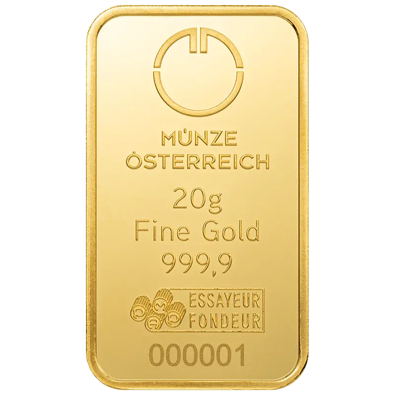 20g Goldbarren