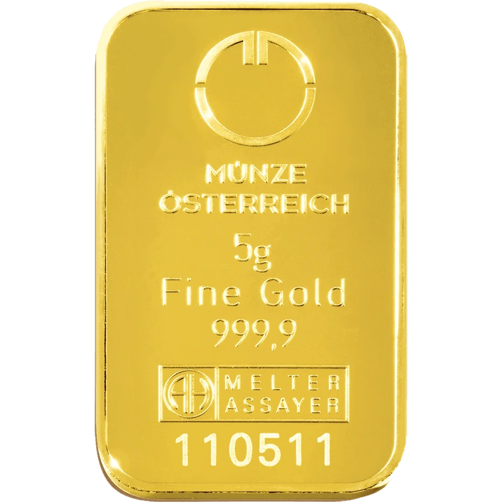 5g Goldbarren
