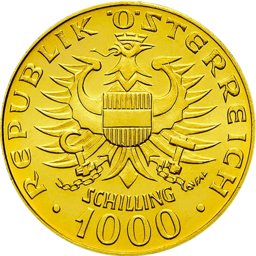 Babenberger 1000 schling Goldmünzen