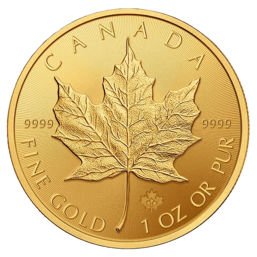 Maple Leaf 1 oz Große Goldmünzen