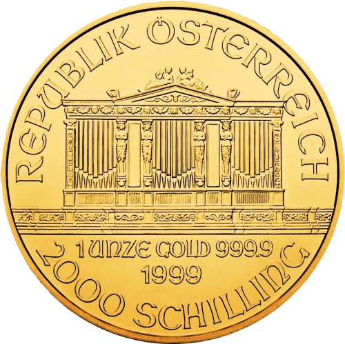 Philharmoniker 1 oz schling gold münzen ducat